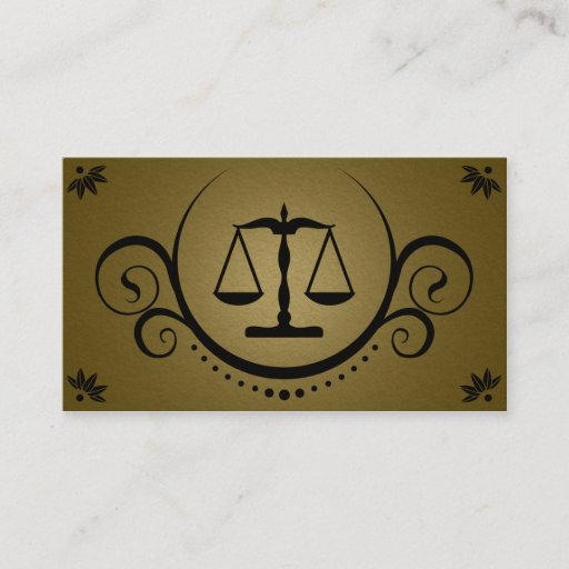 Customizable law sophistications business cards