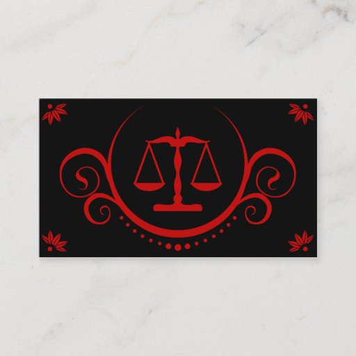 Customizable law sophistications business card templates