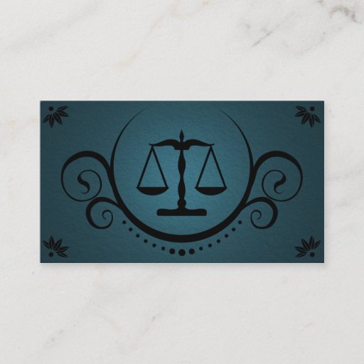 Customizable law sophistications business card template