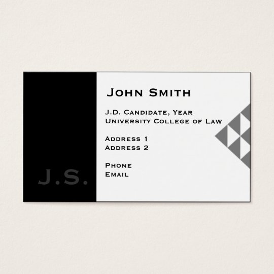 Student Business Cards / Simple Modern Student Business Cards / Get the look you want without the hassle.