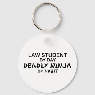 Law Student Deadly Ninja Keychain
