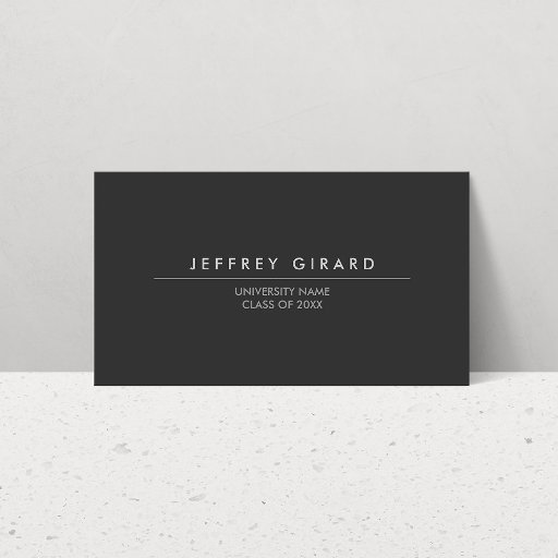 Customizable LAW STUDENT MODERN BUSINESS CARD