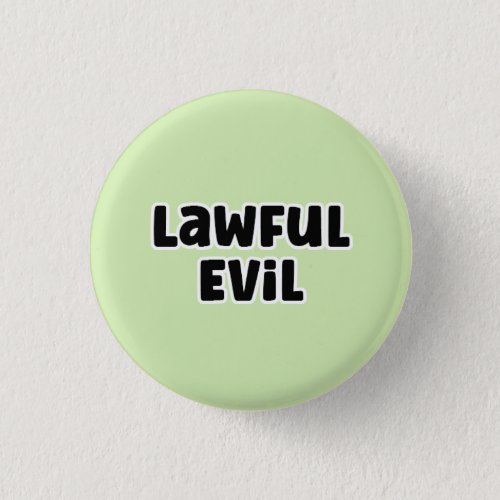 Lawful Evil Badge DND Alignment Chart Badge Button