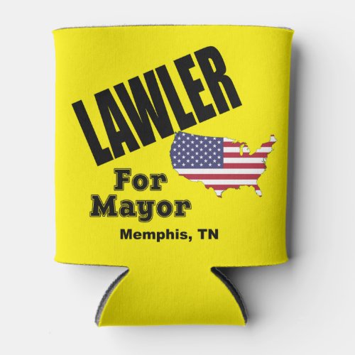 Lawler for Mayor Can Cooler