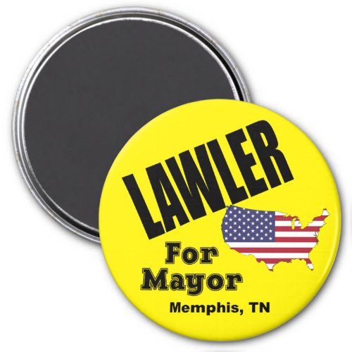 Lawler for Mayor Magnet