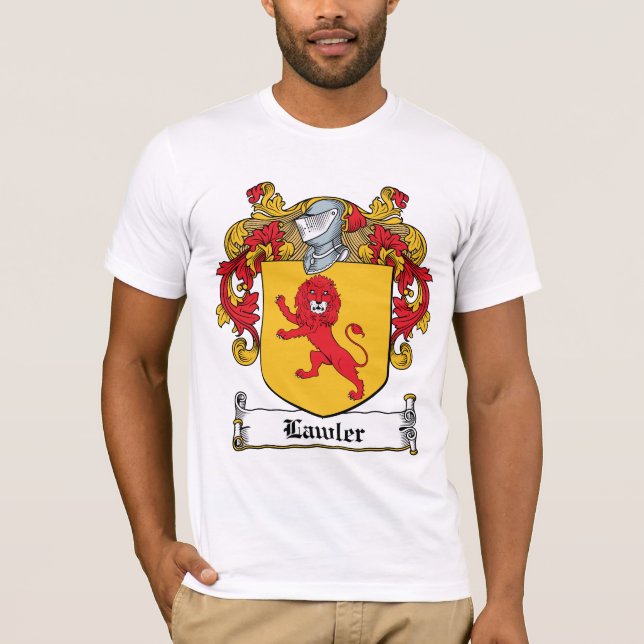 Lawlor Family Crest T-Shirt (Front)