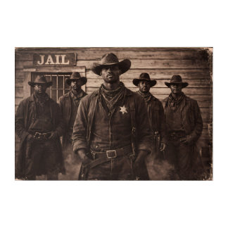 Lawmen Acrylic Print
