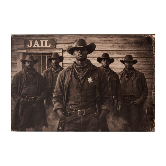 Lawmen Acrylic Print (Front)