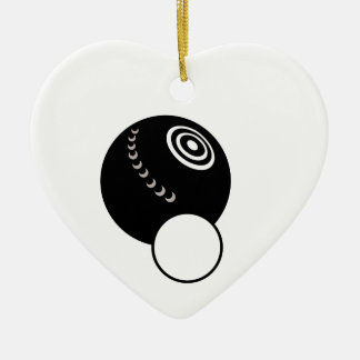 LAWN BOWL CERAMIC ORNAMENT