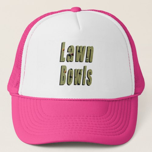 Lawn Bowl Dimensional Logo Trucker Hat