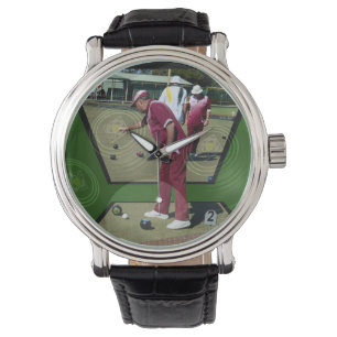 Lawn Bowlers Playing Lawn Bowls, Watch