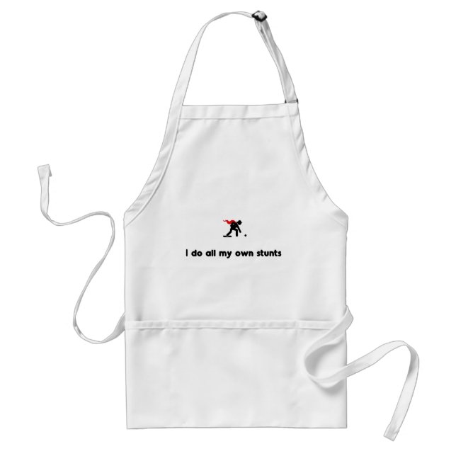 Lawn Bowling Hero Adult Apron (Front)