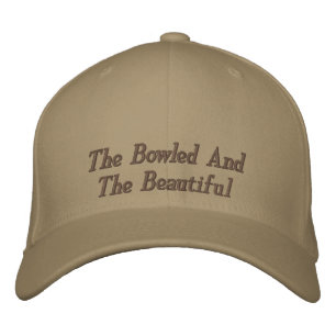 Lawn Bowls Bowled And Beautiful, Embroidered Baseball Cap