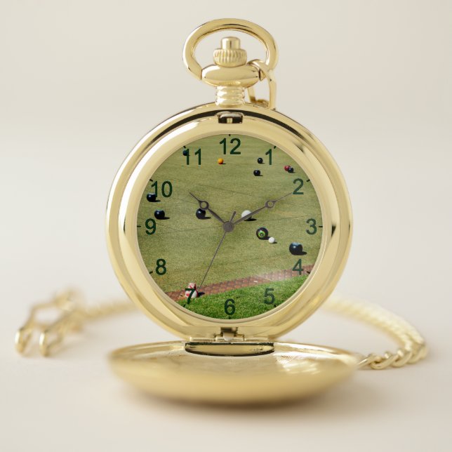Lawn Bowls Bring It On, Pocket Watch (Inside)