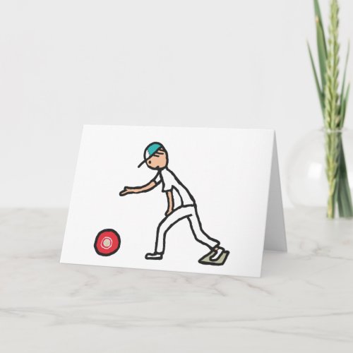 Lawn Bowls Card