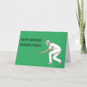 Lawn Bowls Card