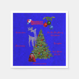 Lawn Bowls Christmas Celebration, Napkins