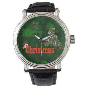 Lawn Bowls, Christmas Mens Leather Watch
