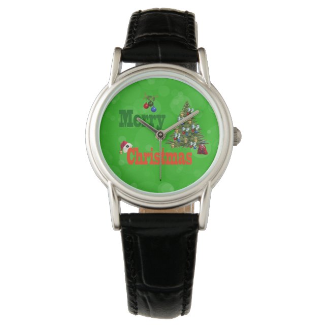 Lawn Bowls Christmas Style,   Watch (Front)