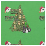 Lawn Bowls Christmas Tree Design, Fabric