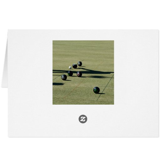 Lawn Bowls Close Call, (Back Horizontal)