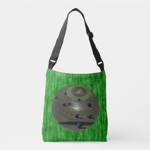 Lawn Bowls Competition Bowl Crossbody Bag