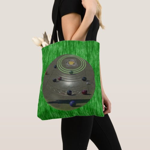 Lawn Bowls Competition Bowl Tote Bag