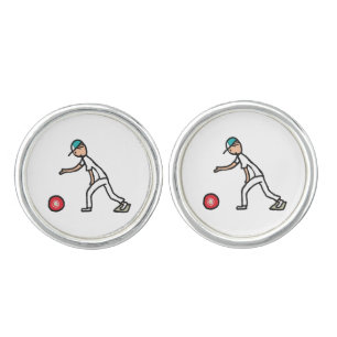 Lawn Bowls Cufflinks