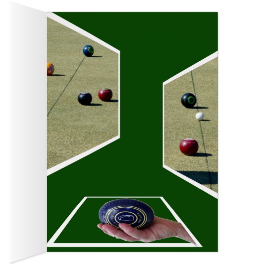 Lawn Bowls Dimensional Art, (Inside (Right))