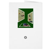 Lawn Bowls Dimensional Art, Cards (Back)