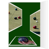 Lawn Bowls Dimensional Art, Cards (Inside (Left))