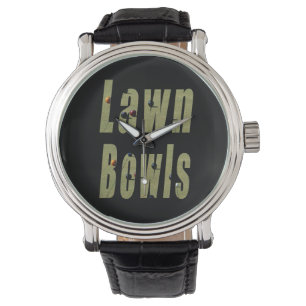 Lawn Bowls Dimensional Logo, Watch