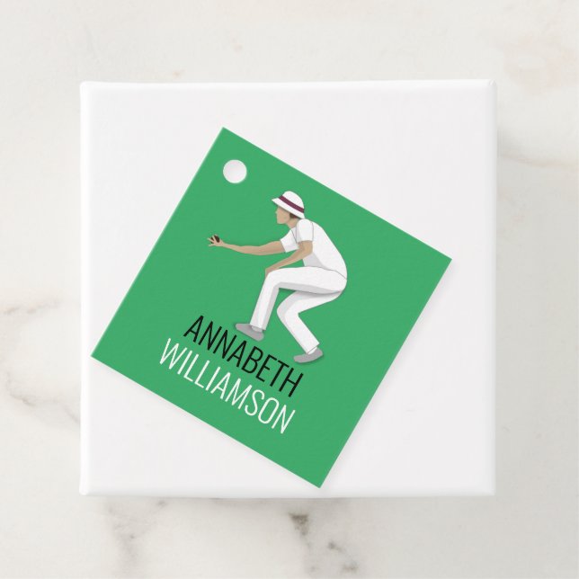 Lawn Bowls Favor Tags (In Situ)