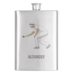 Lawn Bowls Flask