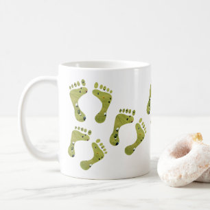 Lawn Bowls Footprints On The Green, Coffee Mug