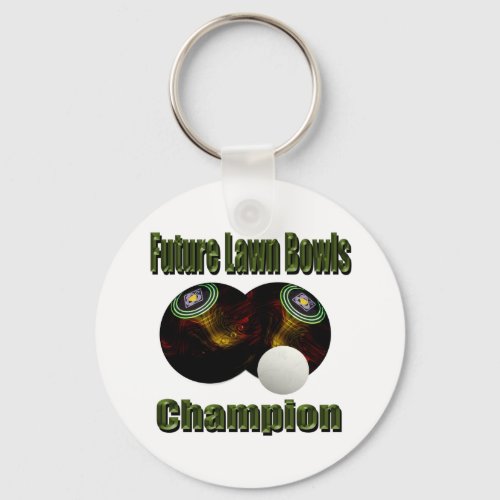 Lawn Bowls Future Champ Keyring