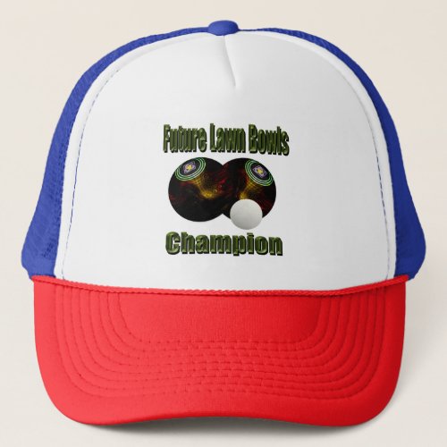 Lawn Bowls Future Champ Truckers Hat