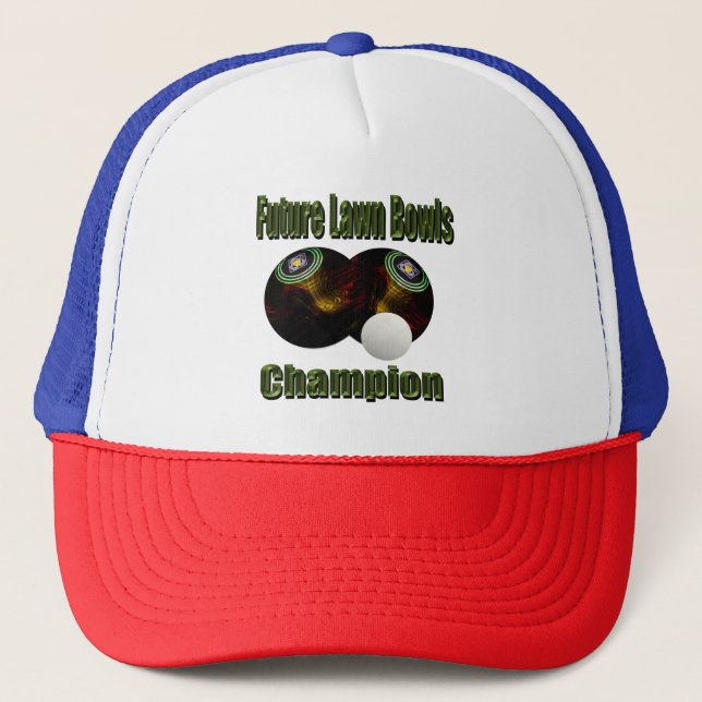 Lawn Bowls Future Champ, Truckers Hat (Front)