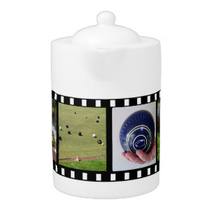 Lawn Bowls Have Fun And Live Life, Teapot