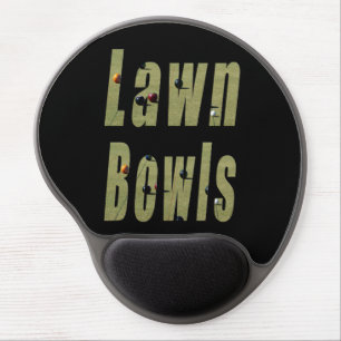 Lawn Bowls Is The Word, Gel Mousepad