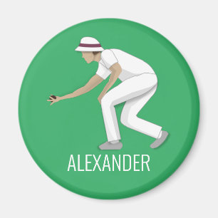 Lawn Bowls Magnet