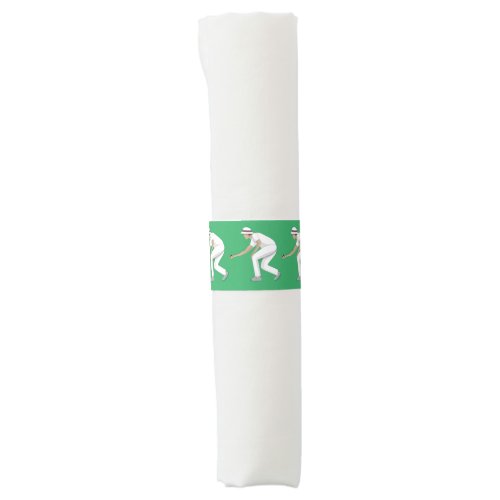 Lawn Bowls Napkin Bands