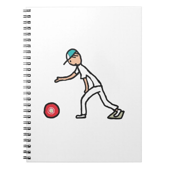 Lawn Bowls Notebook (Front)