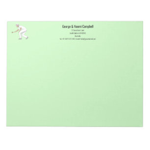 Lawn Bowls Notepad