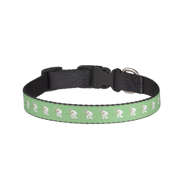 Lawn Bowls Pet Collar (Front)