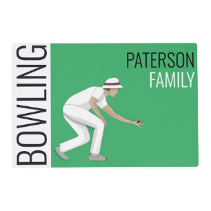 Lawn Bowls Placemat