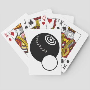 Lawn Bowls Poker Cards