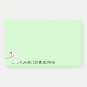 Lawn Bowls Post-it Notes