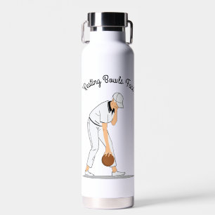 Lawn Bowls: Resting Bowls Face, Funny  Water Bottle