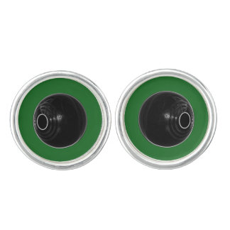 Lawn Bowls, Short mat bowls cufflinks